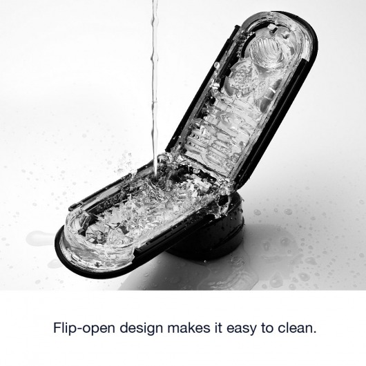 Черный мастурбатор Flip Zero - Tenga - в Ельце купить с доставкой