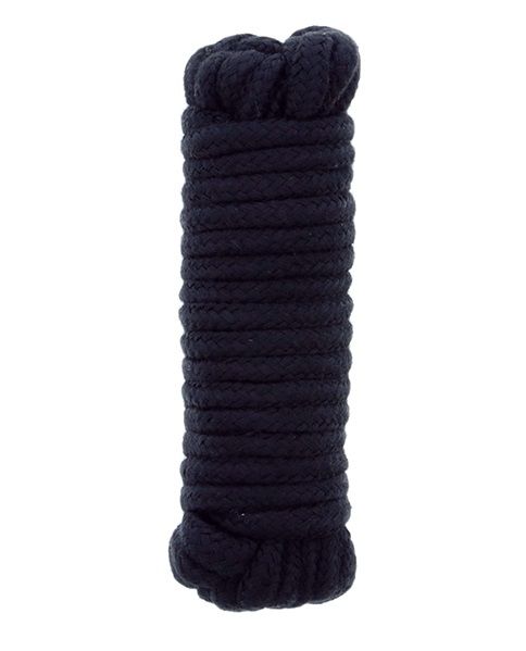 Чёрная веревка для связывания BONDX LOVE ROPE - 5 м. - Dream Toys - купить с доставкой в Ельце