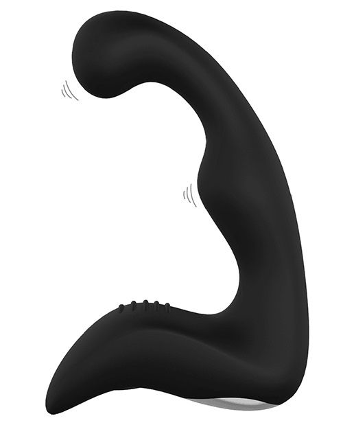 Чёрный перезаряжаемый массажёр простаты BOOTY PLEASER - Dream Toys - в Ельце купить с доставкой