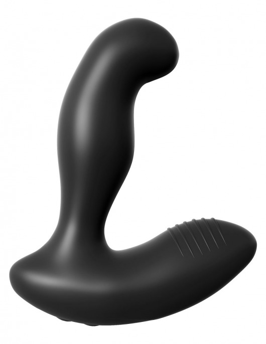 Черный массажер простаты Electro Stim Prostate Vibe с электростимуляцией - 13,3 см. - Pipedream - купить с доставкой в Ельце