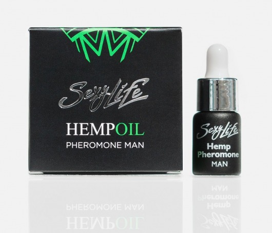Мужские духи с феромонами Sexy Life HEMPOIL man - 5 мл. -  - Магазин феромонов в Ельце