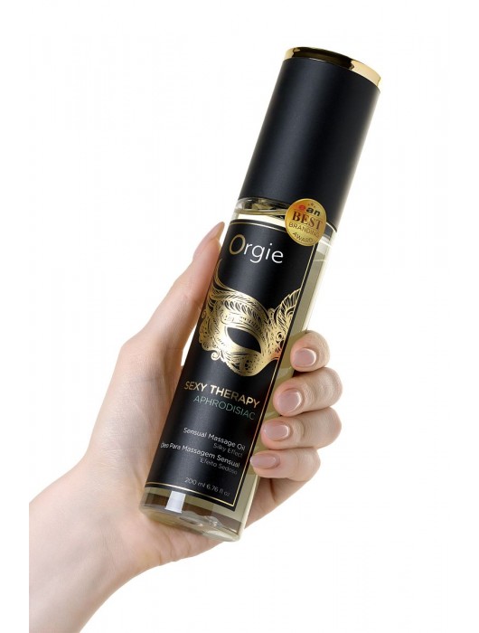 Минеральное массажное масло Orgie Sexy Therapy Afrodisiac - 200 мл. - ORGIE - купить с доставкой в Ельце