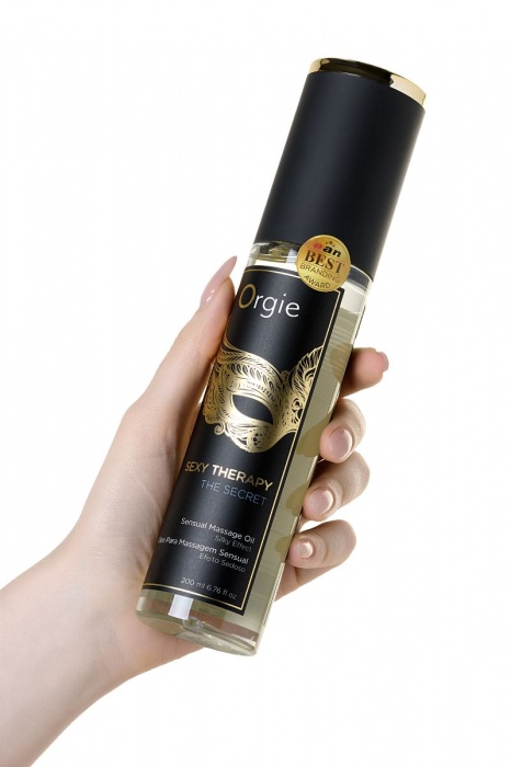 Минеральное массажное масло Orgie Sexy Therapy The Secret - 200 мл. - ORGIE - купить с доставкой в Ельце