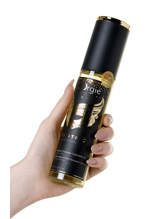 Растительное массажное масло Orgie Tantric Love Ritual - 200 мл. - ORGIE - купить с доставкой в Ельце