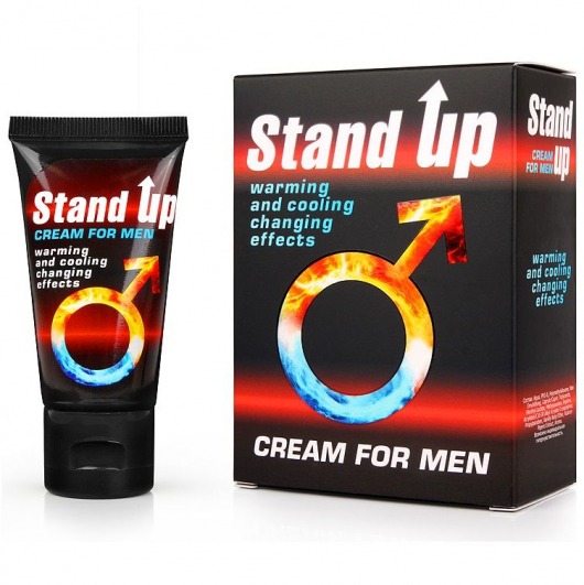 Возбуждающий крем для мужчин Stand Up - 25 гр. - Биоритм - купить с доставкой в Ельце