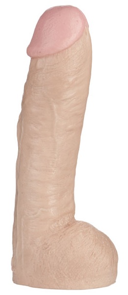 Огромная насадка-реалистик Vac-U-Lock Realistic Hung - 31,7 см. - Doc Johnson - купить с доставкой в Ельце