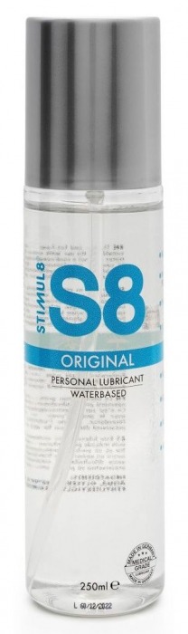 Универсальный лубрикант на водной основе S8 Original Lubricant - 250 мл. - Stimul8 - купить с доставкой в Ельце