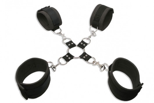 Наручники и наножники с фиксацией Extreme Hog-Tie Kit - Pipedream - купить с доставкой в Ельце