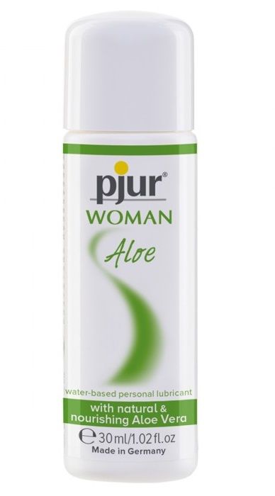 Лубрикант на водной основе pjur WOMAN Aloe - 30 мл. - Pjur - купить с доставкой в Ельце