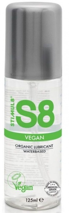 Веганский лубрикант на водной основе S8 Vegan Lube - 125 мл. - Stimul8 - купить с доставкой в Ельце