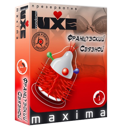 Презерватив LUXE Maxima  Французский связной  - 1 шт. - Luxe - купить с доставкой в Ельце