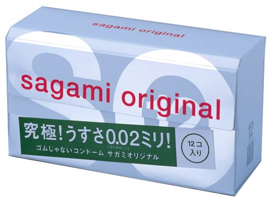 Ультратонкие презервативы Sagami Original - 12 шт. - Sagami - купить с доставкой в Ельце