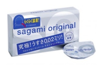 Ультратонкие презервативы Sagami Original QUICK - 6 шт. - Sagami - купить с доставкой в Ельце