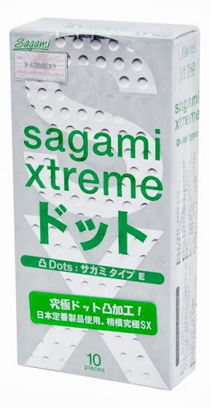 Презервативы Sagami Xtreme Type-E с точками - 10 шт. - Sagami - купить с доставкой в Ельце
