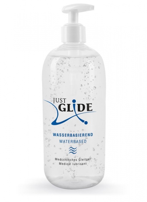 Гель-смазка на водной основе Just Glide с дозатором - 500 мл. - Orion - купить с доставкой в Ельце