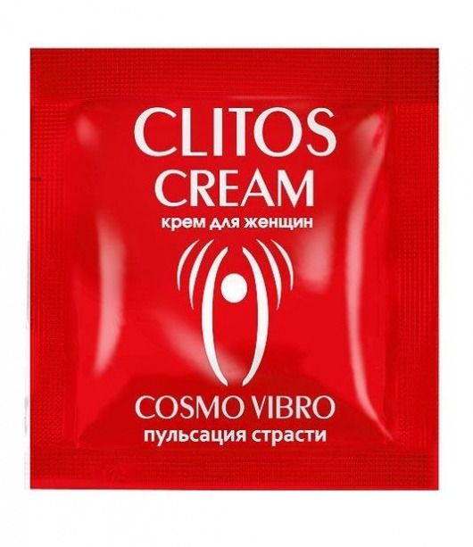 Пробник возбуждающего крема для женщин Clitos Cream - 1,5 гр. - Биоритм - купить с доставкой в Ельце
