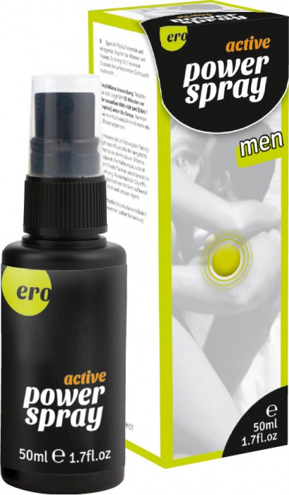 Стимулирующий спрей для мужчин Active Power Spray - 50 мл. - Ero - купить с доставкой в Ельце