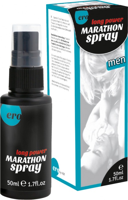 Пролонгирующий спрей для мужчин Long Power Marathon Spray - 50 мл. - Ero - купить с доставкой в Ельце