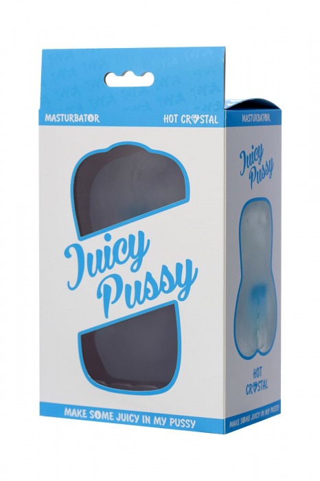 Прозрачный реалистичный мастурбатор Juicy Pussy Hot Crystal - ToyFa - в Ельце купить с доставкой