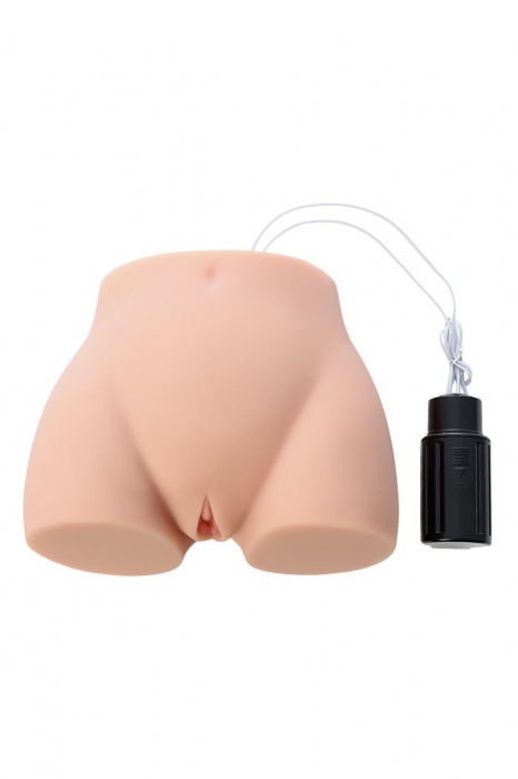 Мастурбатор-полуторс Cherry с вибрацией и двумя любовными тоннелями - KOKOS - в Ельце купить с доставкой