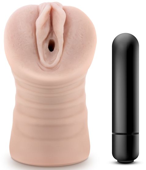 Телесный мастурбатор-вагина Rain - Blush Novelties - в Ельце купить с доставкой