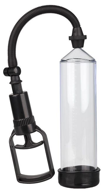Прозрачная вакуумная помпа TRIGGER HANDLE PENIS PUMP - Dream Toys - в Ельце купить с доставкой