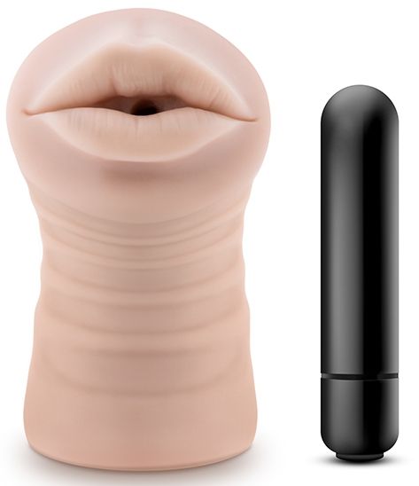Телесный мастурбатор-ротик Skye - Blush Novelties - в Ельце купить с доставкой