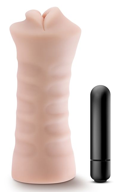 Телесный мастурбатор-ротик Angie - Blush Novelties - в Ельце купить с доставкой