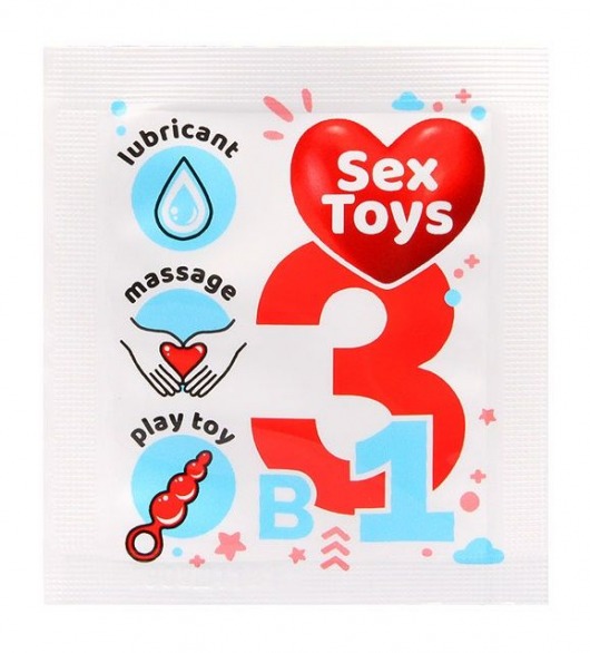 Гель-лубрикант на водной основе Sex Toys - 4 гр. - Биоритм - купить с доставкой в Ельце