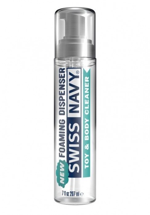Очищающая пенка для игрушек и тела Swiss Navy Toy   Body Cleaner Foamer - 207 мл. - Swiss navy - купить с доставкой в Ельце