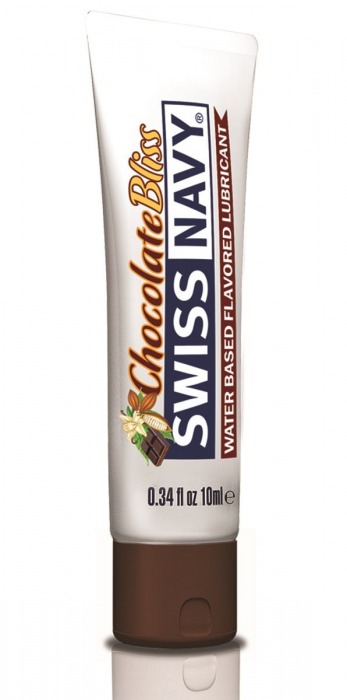 Лубрикант с ароматом шоколада Swiss Navy Chocolate Bliss Lube - 10 мл. - Swiss navy - купить с доставкой в Ельце