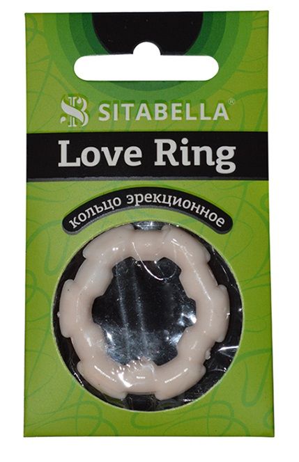 Фигурное эрекционное кольцо из киберкожи - Sitabella - в Ельце купить с доставкой