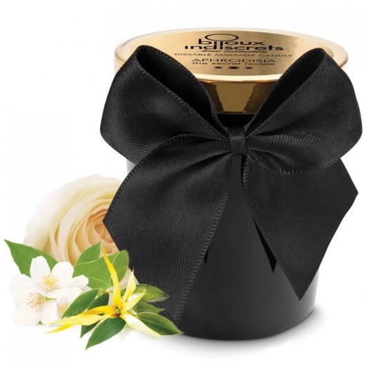 Массажная свеча Aphrodisia с цветочным ароматом - 70 мл. - Bijoux Indiscrets - купить с доставкой в Ельце