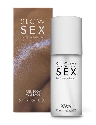 Массажный гель Slow Sex Full Body Massage - 50 мл. - Bijoux Indiscrets - купить с доставкой в Ельце