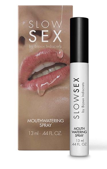 Спрей для усиления слюноотделения Slow Sex Mouthwatering Spray - 13 мл. - Bijoux Indiscrets - купить с доставкой в Ельце