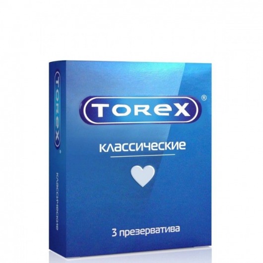 Гладкие презервативы Torex  Классические  - 3 шт. - Torex - купить с доставкой в Ельце