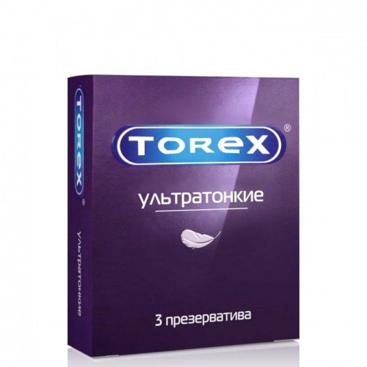Презервативы Torex  Ультратонкие  - 3 шт. - Torex - купить с доставкой в Ельце