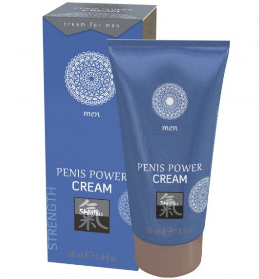 Возбуждающий крем для мужчин Penis Power Cream - 30 мл. - Shiatsu - купить с доставкой в Ельце