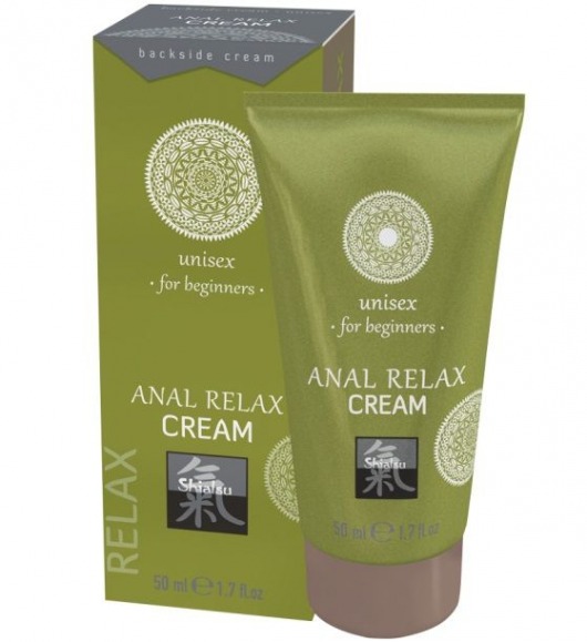 Анальный крем Anal Relax Cream - 50 мл. - Shiatsu - купить с доставкой в Ельце