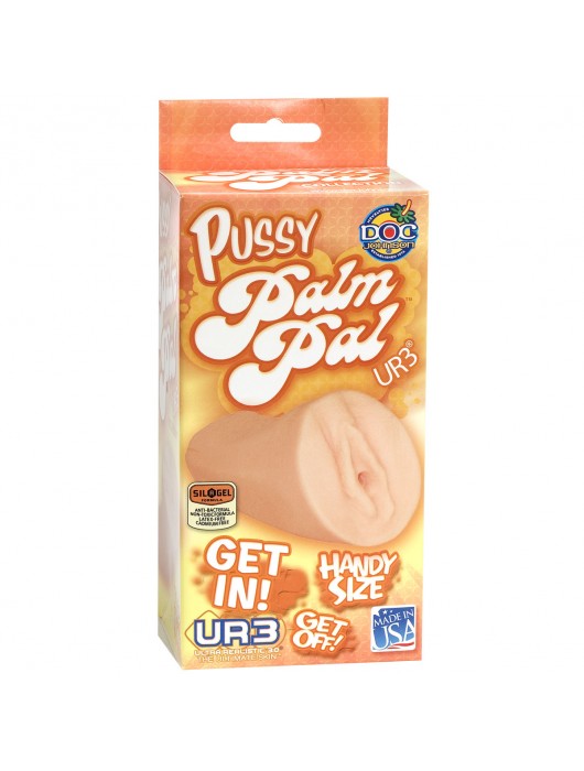 Мастурбатор-вагина Palm Pal Natural ULTRASKYN Masturbator Pussy - Doc Johnson - в Ельце купить с доставкой