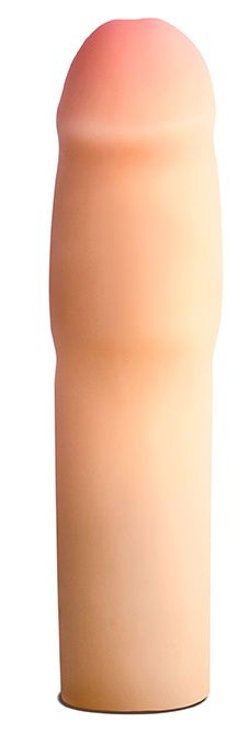 Телесная насадка-удлинитель на пенис PERFORMANCE 1.5INCH COCK XTENDER - 16 см. - Blush Novelties - в Ельце купить с доставкой