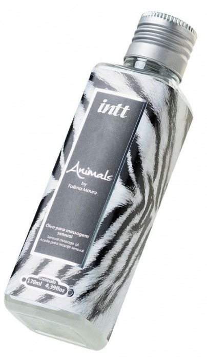 Массажное масло ANIMALS by Fatima Moura с возбуждающим эффектом - 130 мл. - INTT - купить с доставкой в Ельце