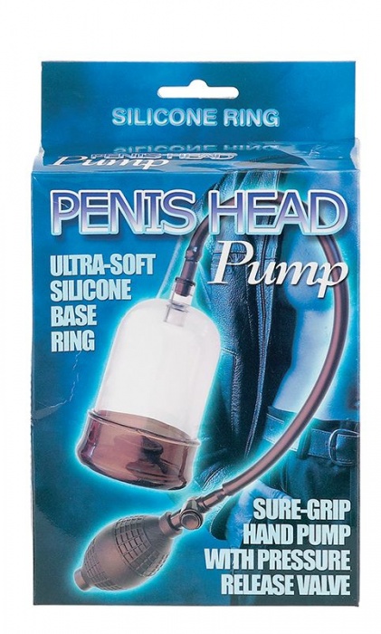 Помпа на головку фаллоса Penis Head Pump - Seven Creations - в Ельце купить с доставкой