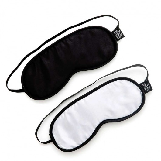 Набор из двух масок на глаза Soft Blindfold Twin Pack - Fifty Shades of Grey - купить с доставкой в Ельце