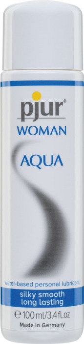 Лубрикант на водной основе pjur WOMAN Aqua - 100 мл. - Pjur - купить с доставкой в Ельце