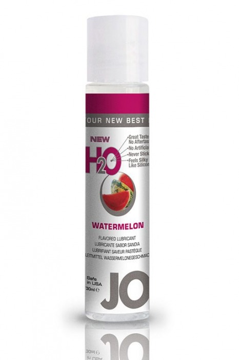Лубрикант с ароматом арбуза JO Flavored Watermelon - 30 мл. - System JO - купить с доставкой в Ельце