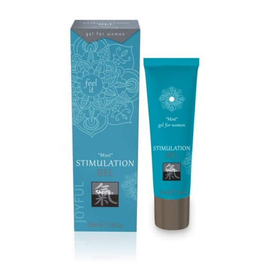 Возбуждающий интимный гель STIMULATION GEL Mint - 30 мл. - Shiatsu - купить с доставкой в Ельце