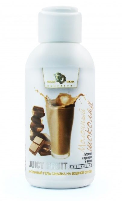 Интимный гель-смазка JUICY FRUIT с ароматом молочного шоколада - 100 мл. - БиоМед - купить с доставкой в Ельце