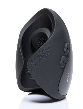 Черный инновационный мужской вибратор PULSE SOLO ESSENTIAL - Hot Octopuss - в Ельце купить с доставкой