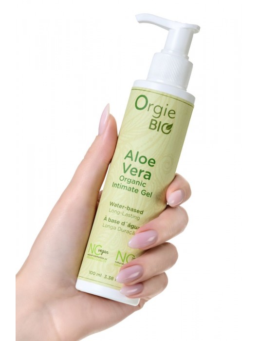 Органический интимный гель ORGIE Bio Aloe Vera с экстрактом алоэ вера - 100 мл. - ORGIE - купить с доставкой в Ельце